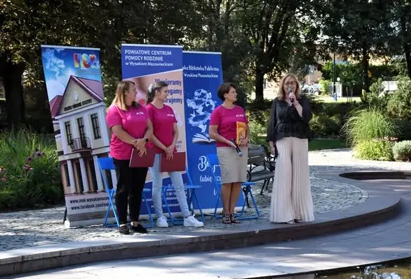 Wysokie Mazowieckie: Wakacyjne czytanie przy fontannie zakończone