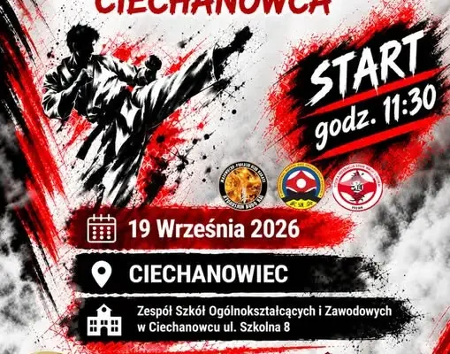 Grand Prix International Budokai o Puchar Burmistrza Ciechanowca już 19 września