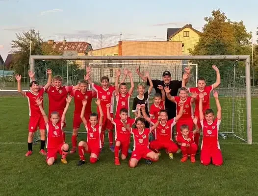 Młodzicy Sparty Szepietowo odnieśli pierwsze zwycięstwo w lidze