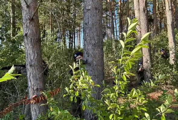 Kadeci OPW z Ciechanowca szkolili się na polu walki