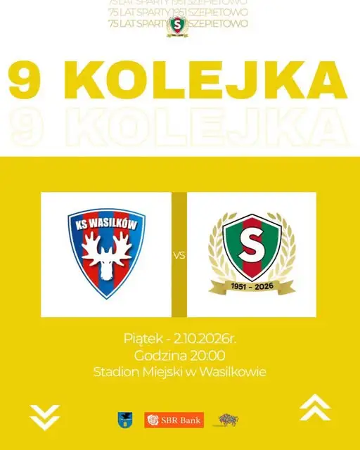 Sparta Szepietowo zagra na wyjeździe z rezerwami KS Wasilków