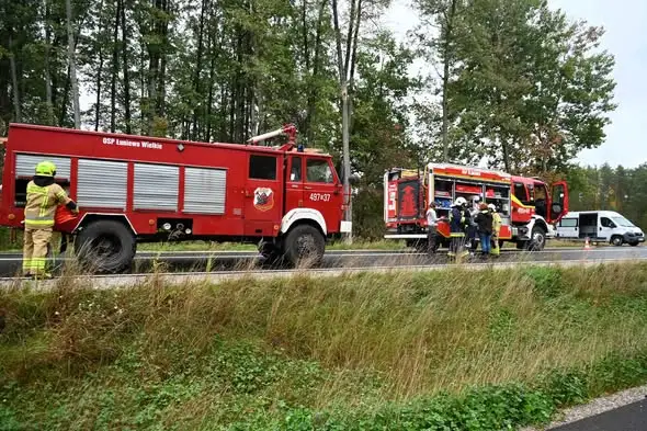 Ćwiczenia służb ratowniczych w Gminie Klukowo – dwa wypadki i pożar w scenariuszu manewrów