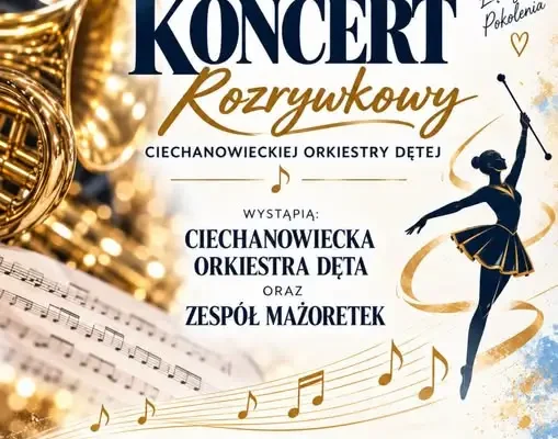 I Gminny Koncert Rozrywkowy w Ciechanowcu – Orkiestra Dęta i Mażoretki